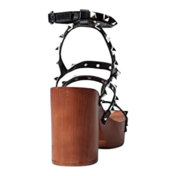 Madden Girl Canonn Block Heel Studded Straps Sandals - Picture 4 of 5